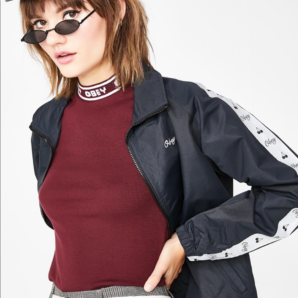 Obey Stanton Ribbed Knit Top